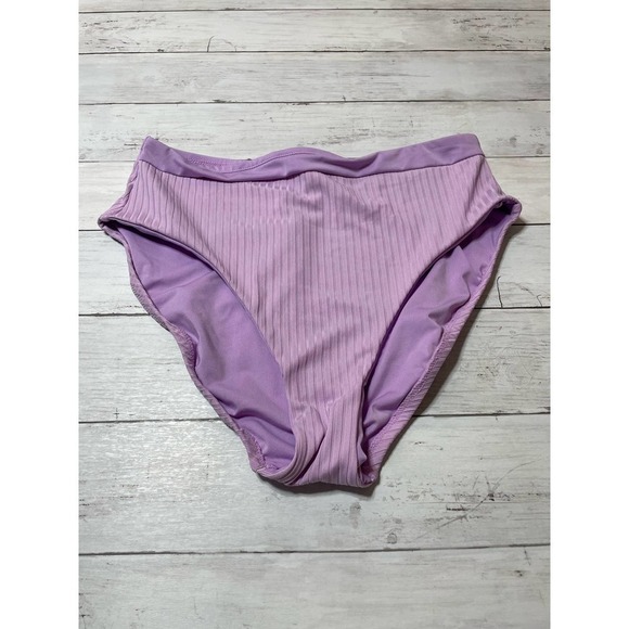 Sanctuary women’s bikini bottom Sandbar Banded High Leg High-Rise swimsuit - Picture 4 of 11